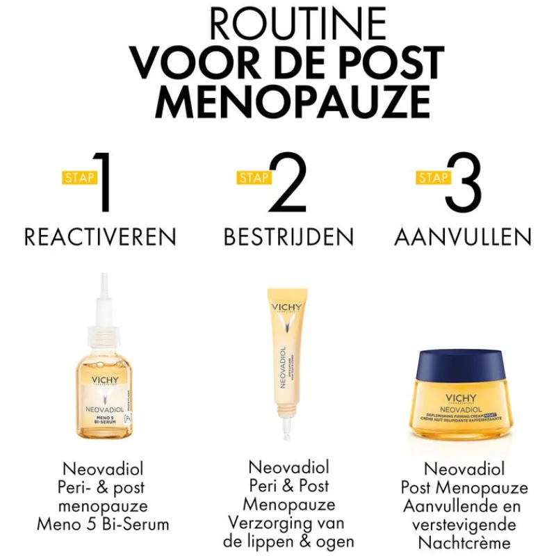 Vichy Neovadiol Lipidenaanvullende Revitaliserende Nachtcrème 50 ML