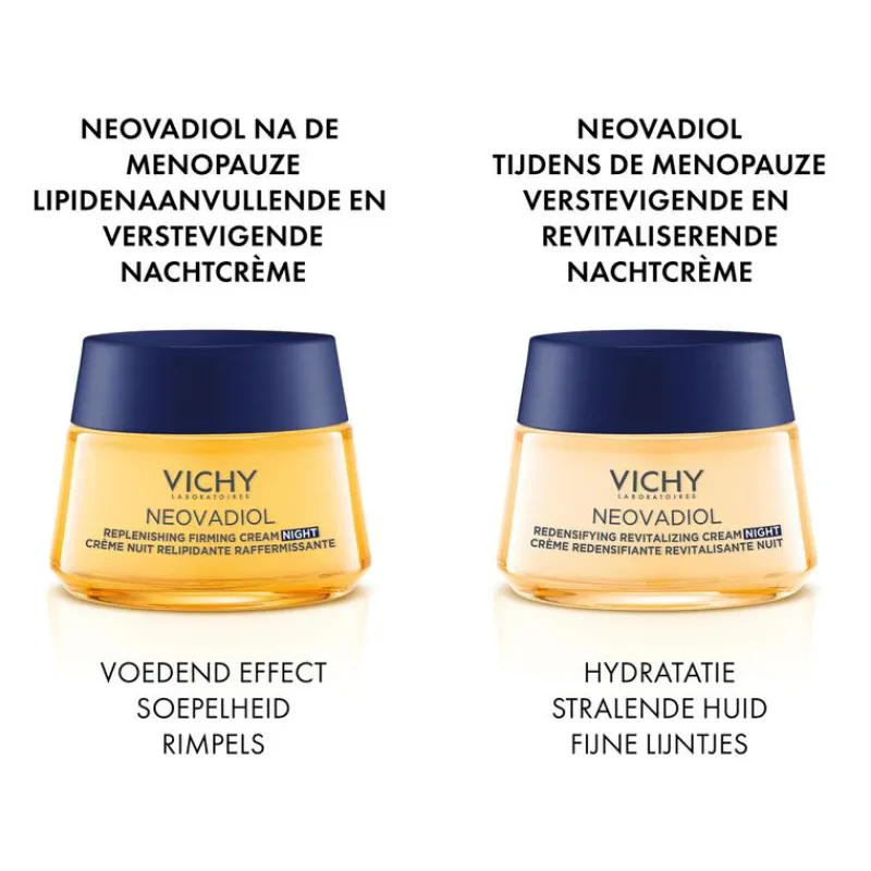 Vichy Neovadiol Lipidenaanvullende Revitaliserende Nachtcrème 50 ML