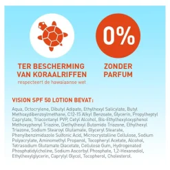 Vision Zonnebrand SPF50 180 ML