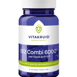 Vitakruid B12 Combi 6.000® met folaat en P-5-P - 60 smelttabletten