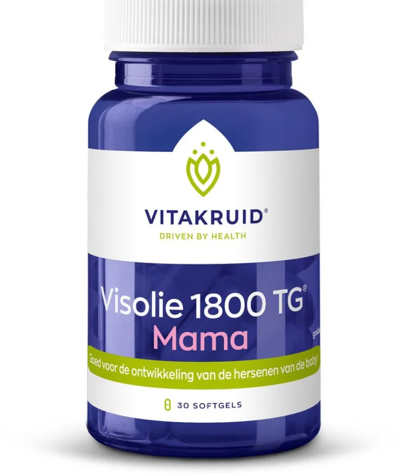 Vitakruid visolie 1800 tg mama softgel 30 caps