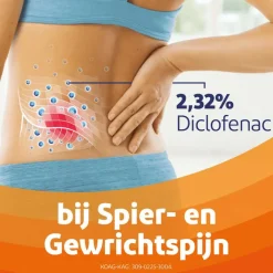 Voltaren Emulgel Extra Sterk 2,32% (diclofenac) 50gr bij Spier- of Gewrichtspijn