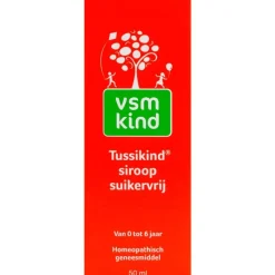 VSM Kind Tussikind Siroop Suikervrij 50 ML