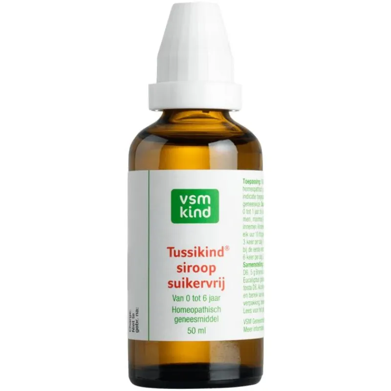 VSM Kind Tussikind Siroop Suikervrij 50 ML