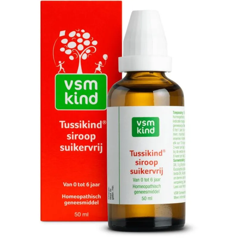 VSM Kind Tussikind Siroop Suikervrij 50 ML
