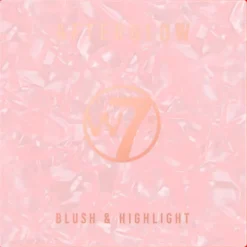 W7 Afterglow Blush & Highlight