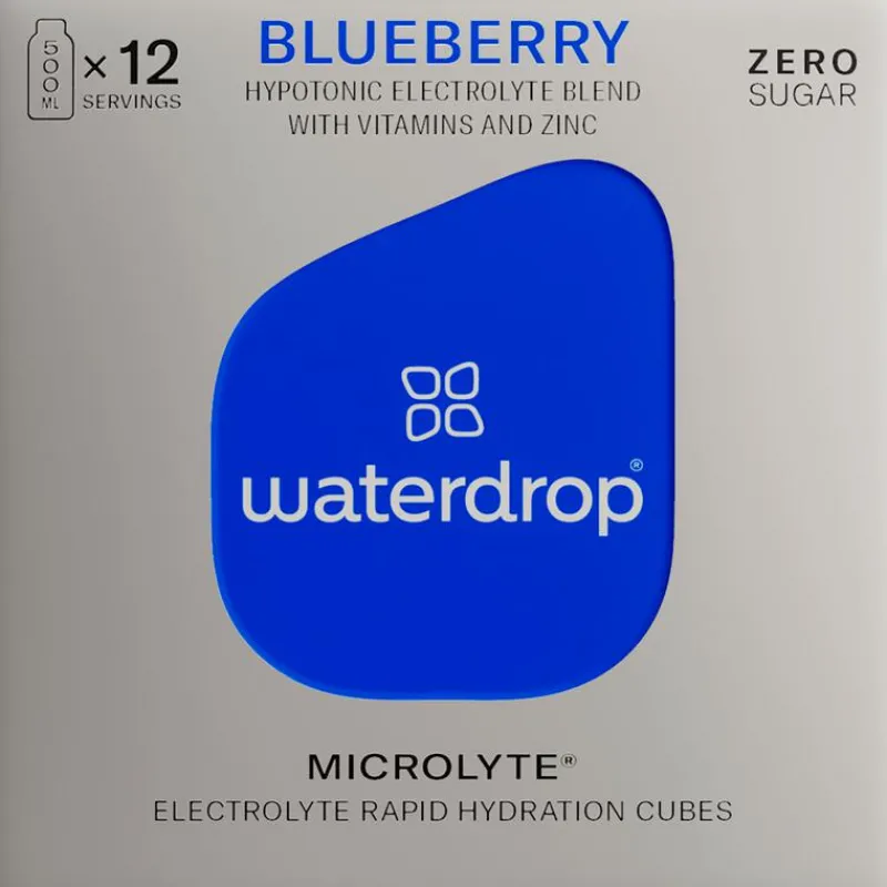 Waterdrop Microlite Blueberry 12 stuks