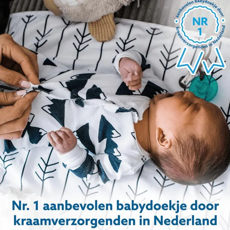 Waterwipes Billendoekjes Plasticvrij Gevoelige Huid Voordeeldoos 12x60 stuks