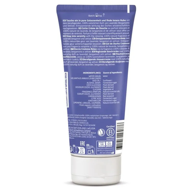 Weleda Aroma Shower Relax Douchegel 200 ML