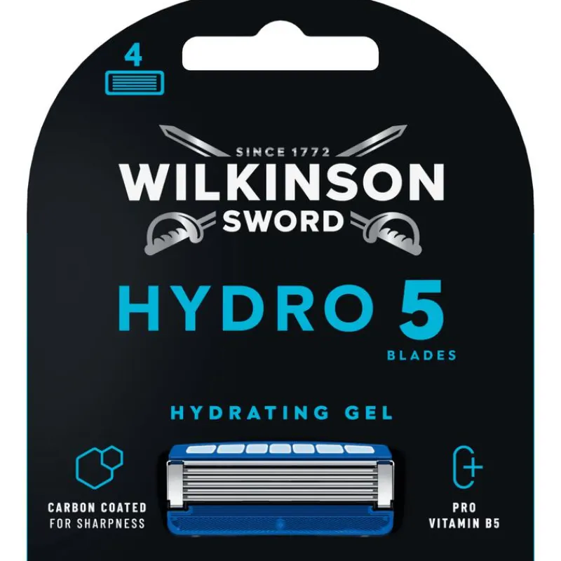 Heren Wilkinson Sword Hydro 5 Scheermesjes Skin Protection 4 stuks