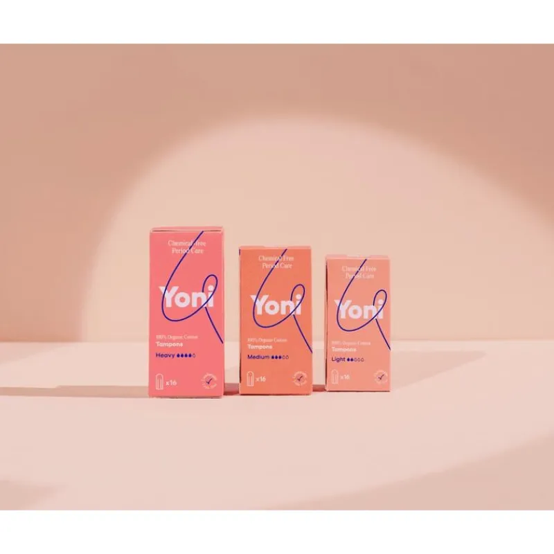Yoni 100% Biologische Tampons Light