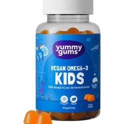 Yummygums Kids Vegan Omega-3 Suikerarm 45 stuks
