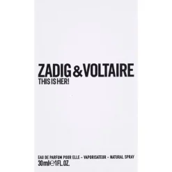 DAMES Zadig & Voltaire Zadig&Voltaire This is Her eau de parfum 30 ML