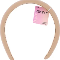 Zenner Diadeem Leatherlook Roze