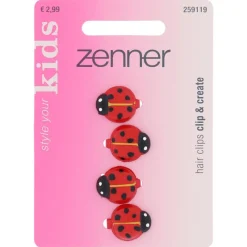 Zenner Haarclip kids 4x