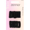 Zenner Haarelastiek Rollup Zwart 10 stuks