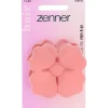 Zenner Haarklem Bloem Glimmend Roze