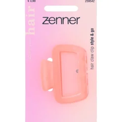 Zenner Haarklem Mat Tranparant Roze