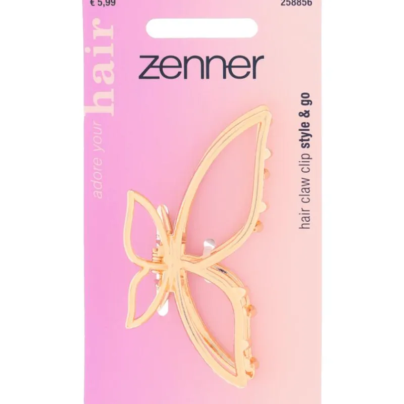 Zenner Haarklem Vlinder Goud