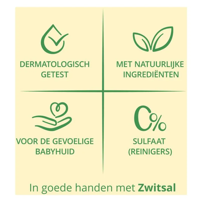 Zwitsal Shampoo Met Pompje 400 ML